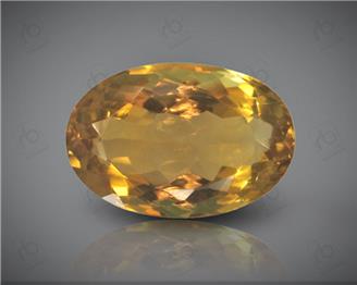 Yellow Citrine Natural Certified  5.55CTS-8438